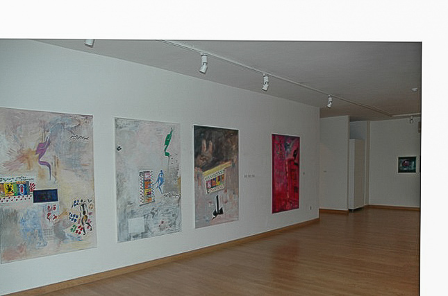 part of Rags exhibition space